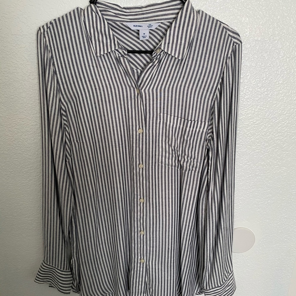 Old navy stripped button down